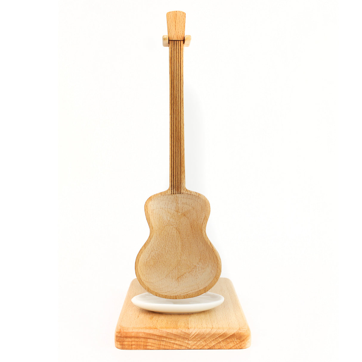 Gitarre Kochlöffel mit Ständer und Tropfschale