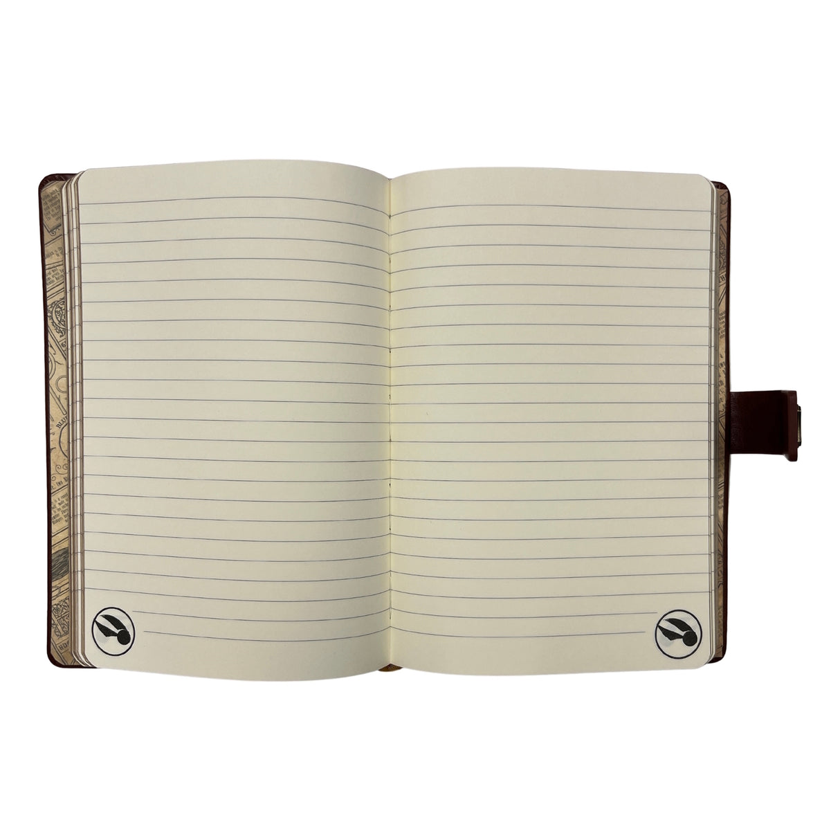 Harry Potter Quidditch Notizbuch mit 240 linierten Seiten