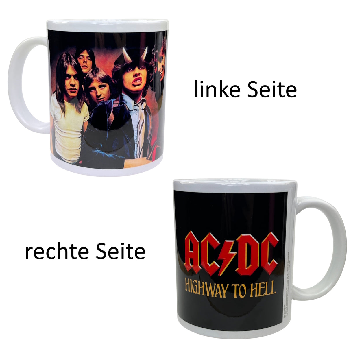 AC/DC Highway to Hell Kaffeebecher