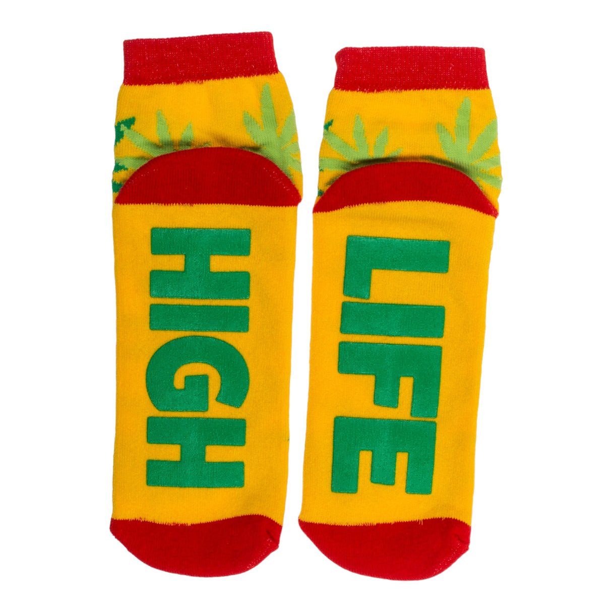 Socken High Life Weed Strumpf mit ABS-Sohle in 36-45 im Paar