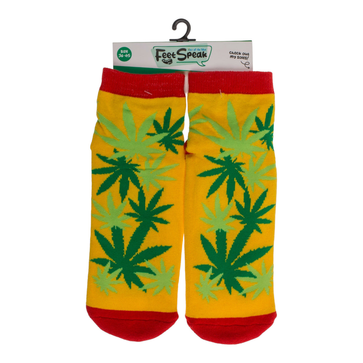 Socken High Life Weed Strumpf mit ABS-Sohle in 36-45 im Paar