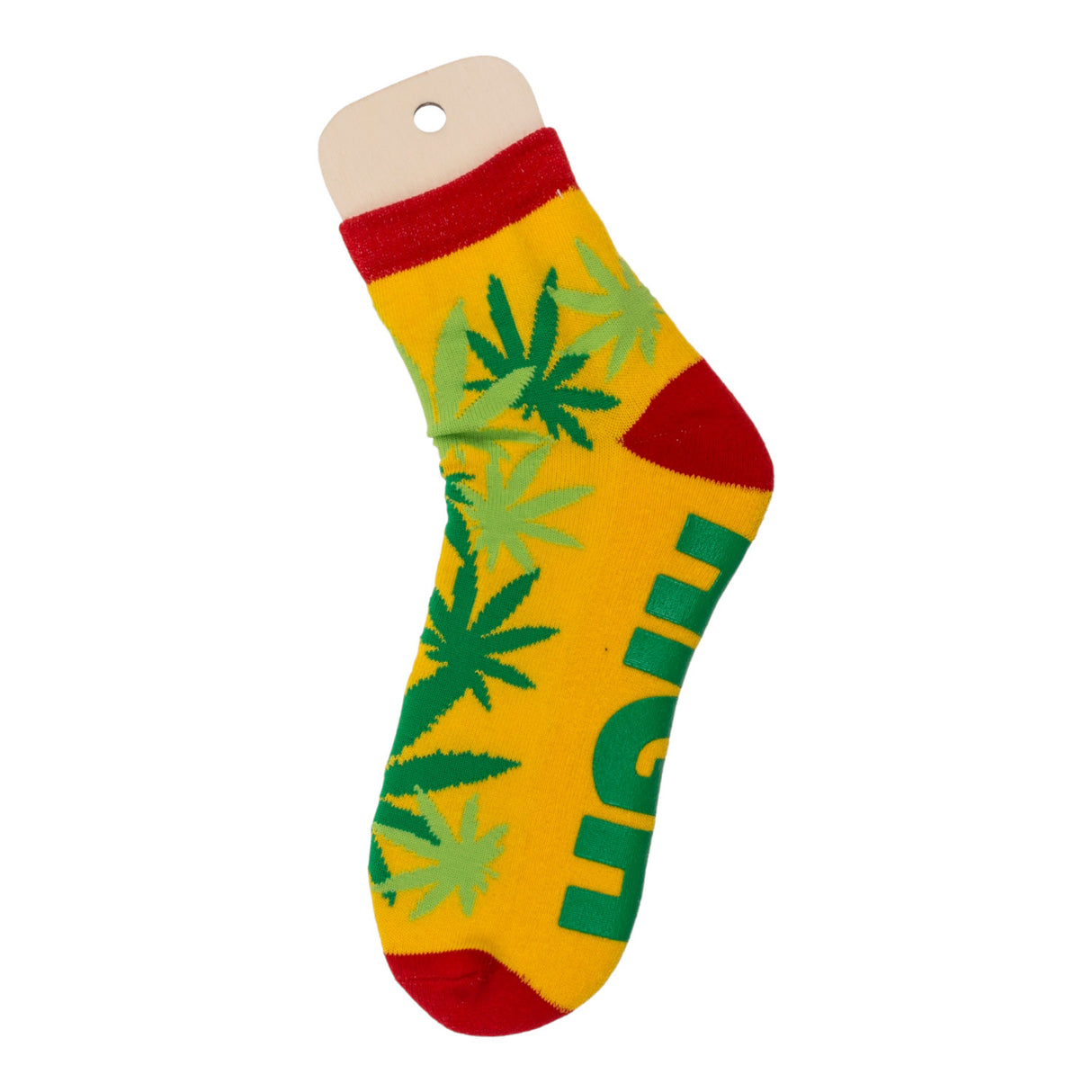 Socken High Life Weed Strumpf mit ABS-Sohle in 36-45 im Paar