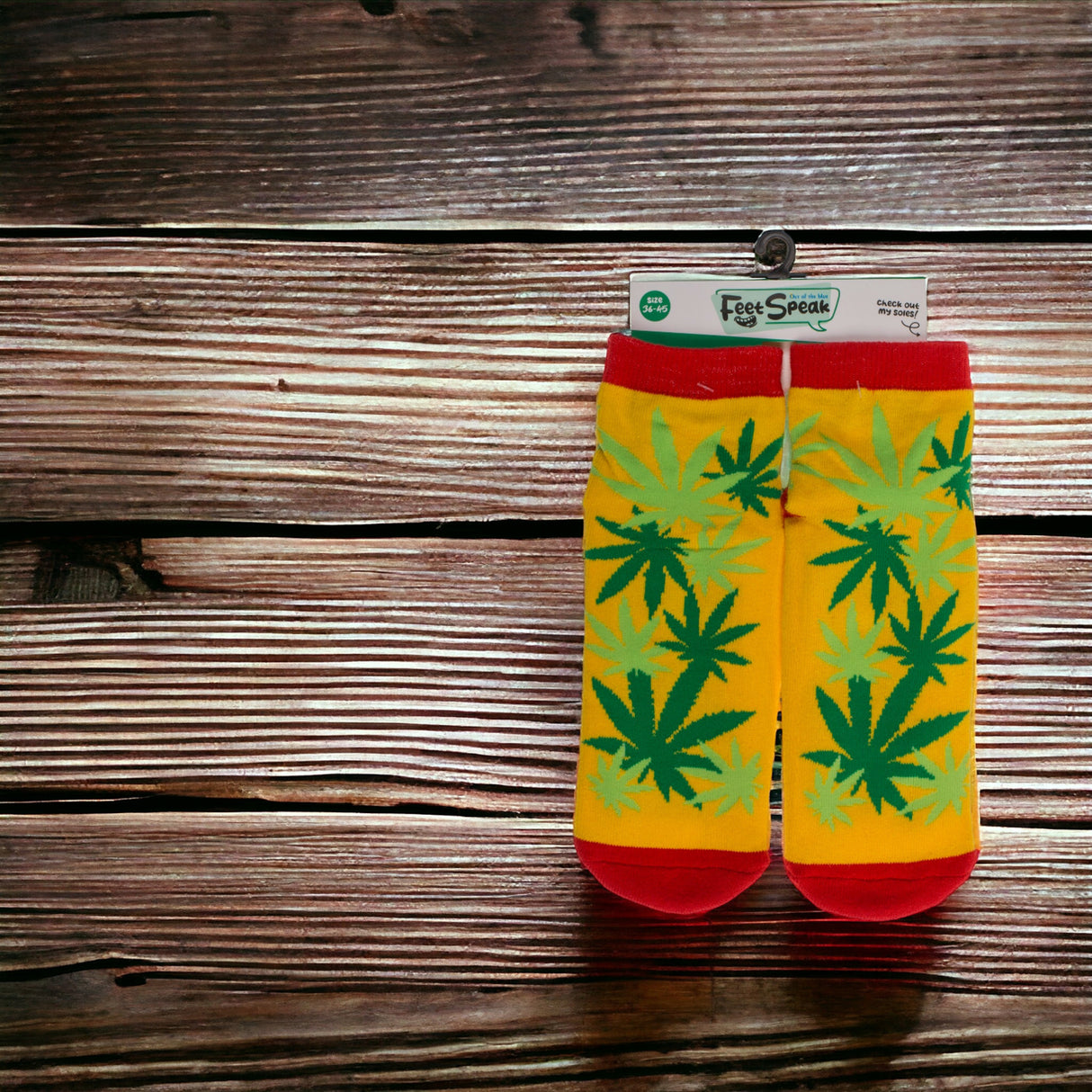 Socken High Life Weed Strumpf mit ABS-Sohle in 36-45 im Paar