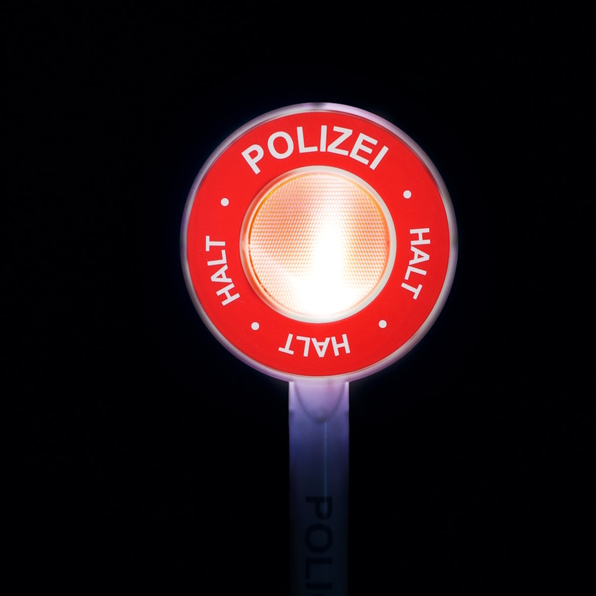 Spielzeug Polizeikelle für Kinder mit Licht Polizei Spiel
