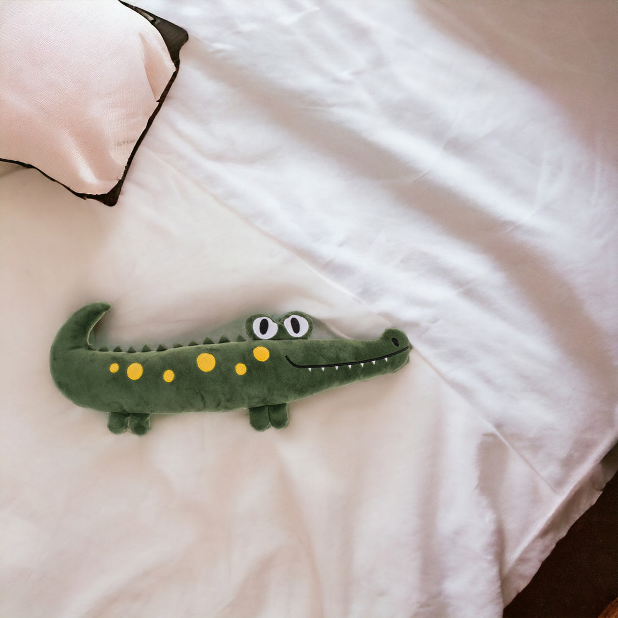 Kissen Krokodil Kuscheltier Alligator Dekokissen