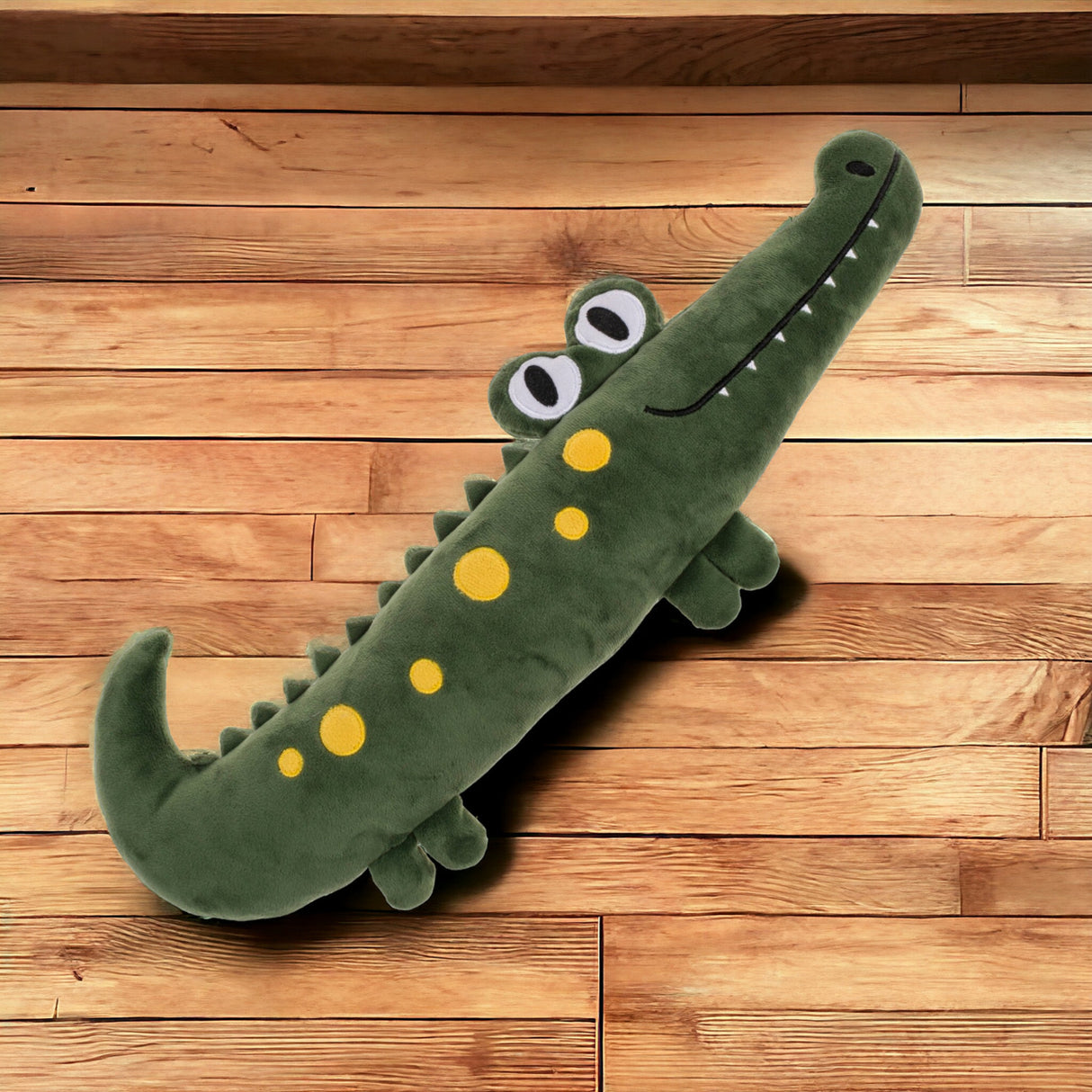 Kissen Krokodil Kuscheltier Alligator Dekokissen