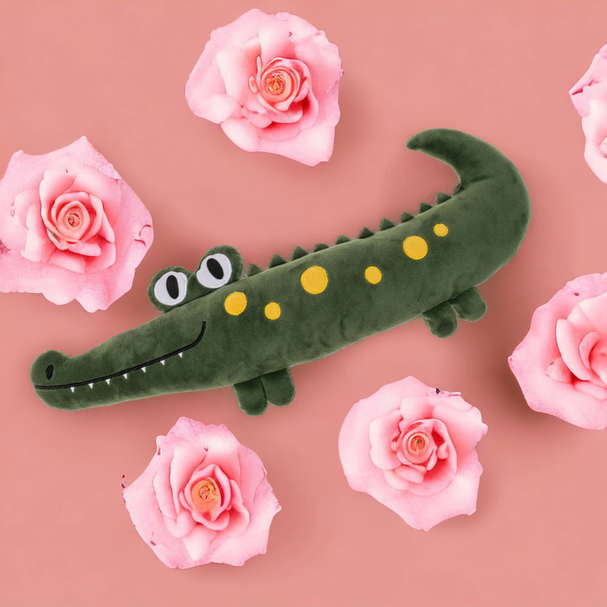 Kissen Krokodil Kuscheltier Alligator Dekokissen