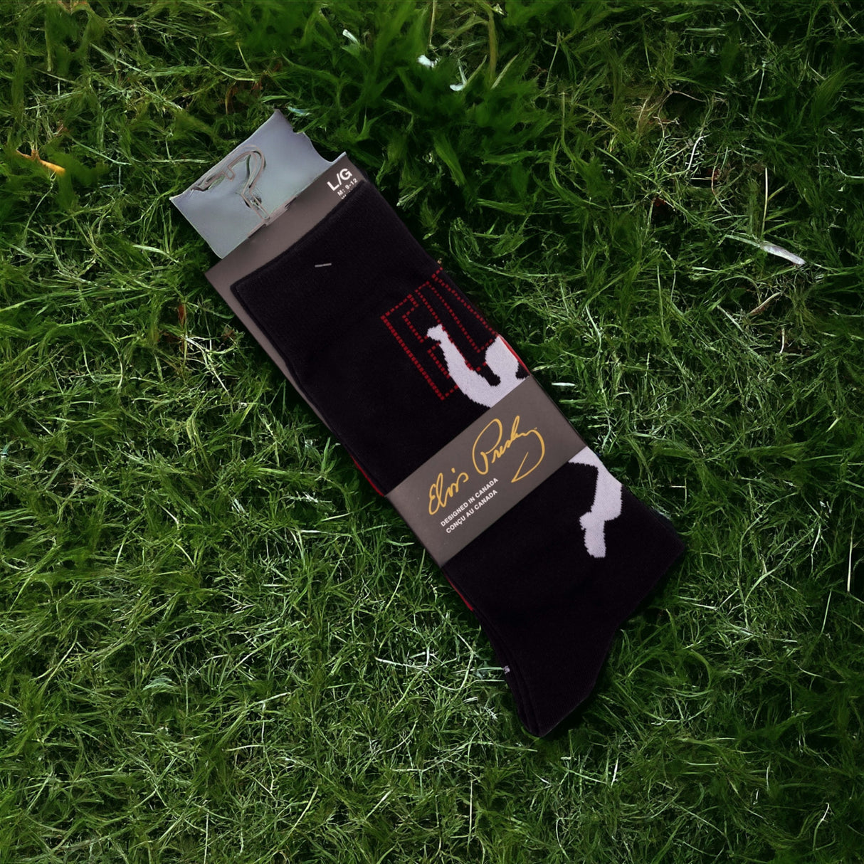 Socken Elvis Presley Fanartikel tanzender Elvis Strümpfe in 43-47 im Paar