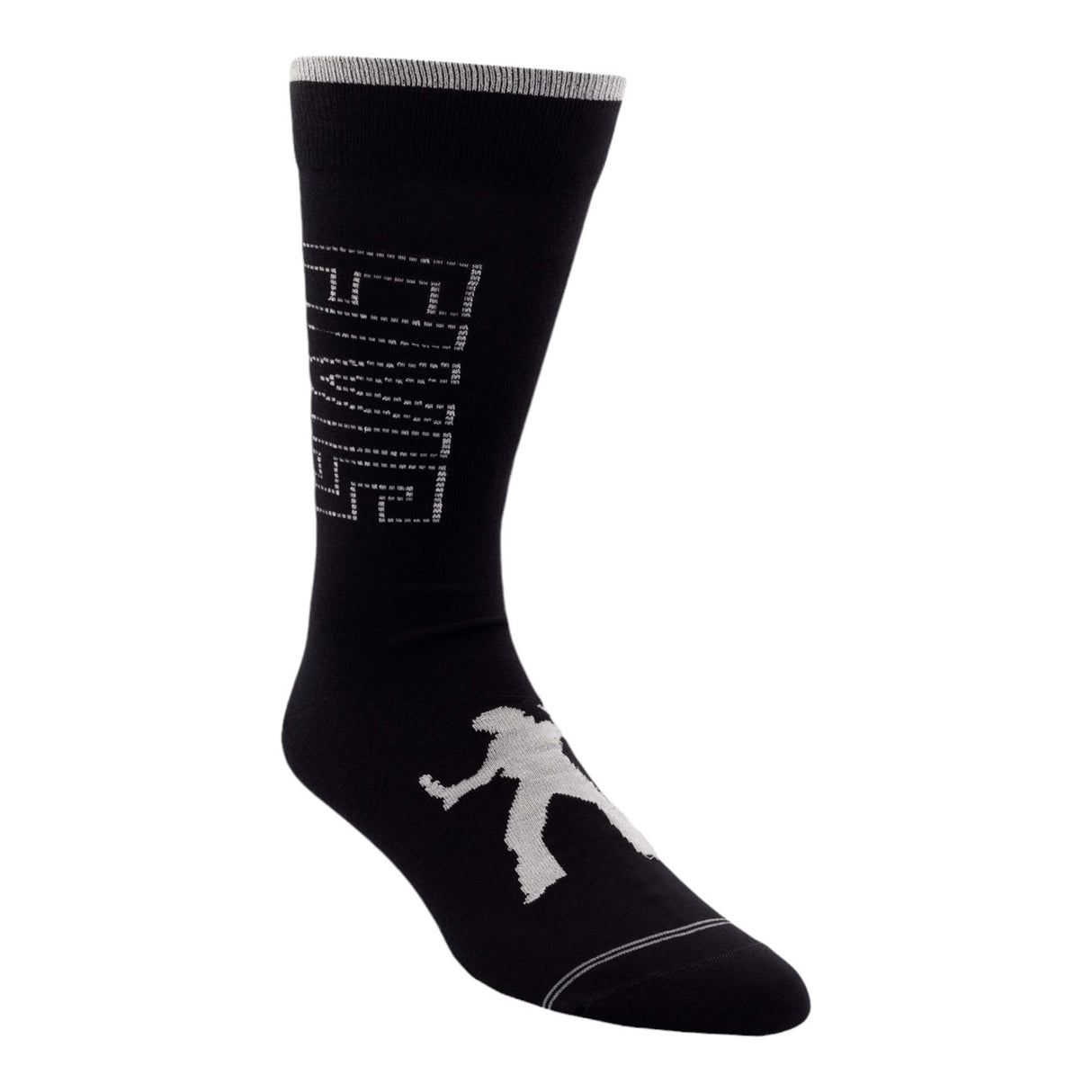 Socken Elvis Presley Fanartikel Metallic Silver in 43-47 im Paar