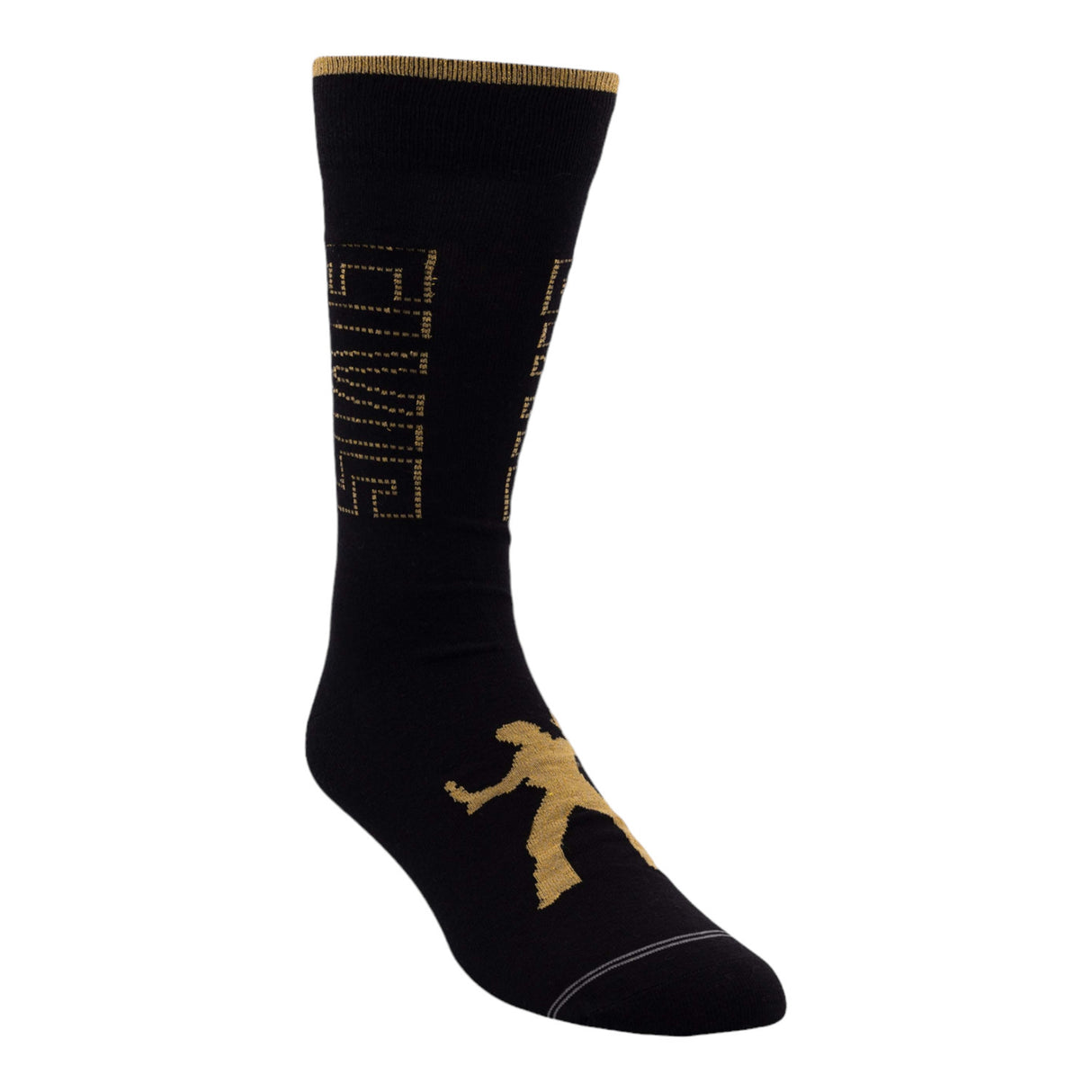 Socken Elvis Presley Fanartikel Metallic Gold in 40-46 im Paar