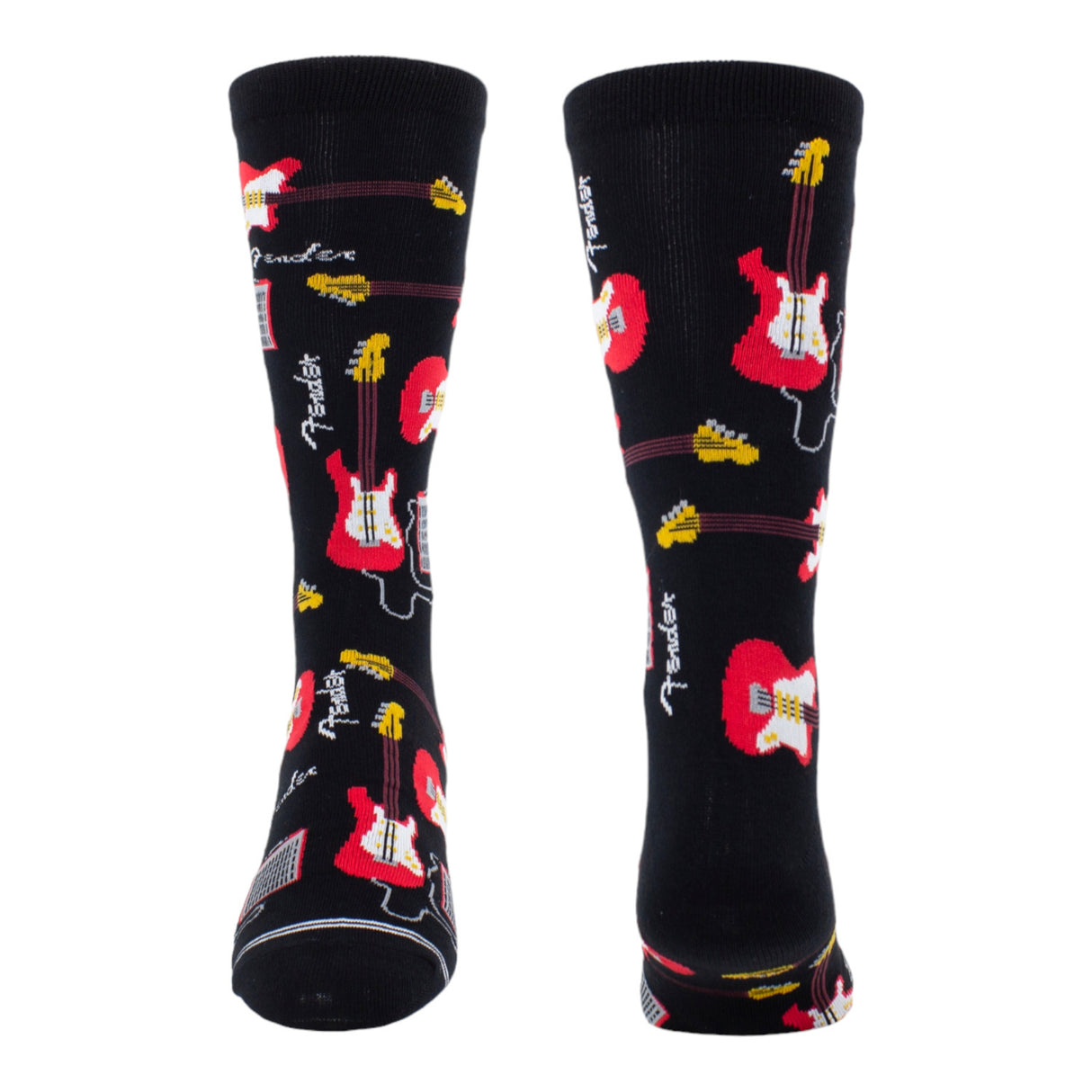 Socken Fender Fanartikel Gitarrenmotiv in 40-46 im Paar
