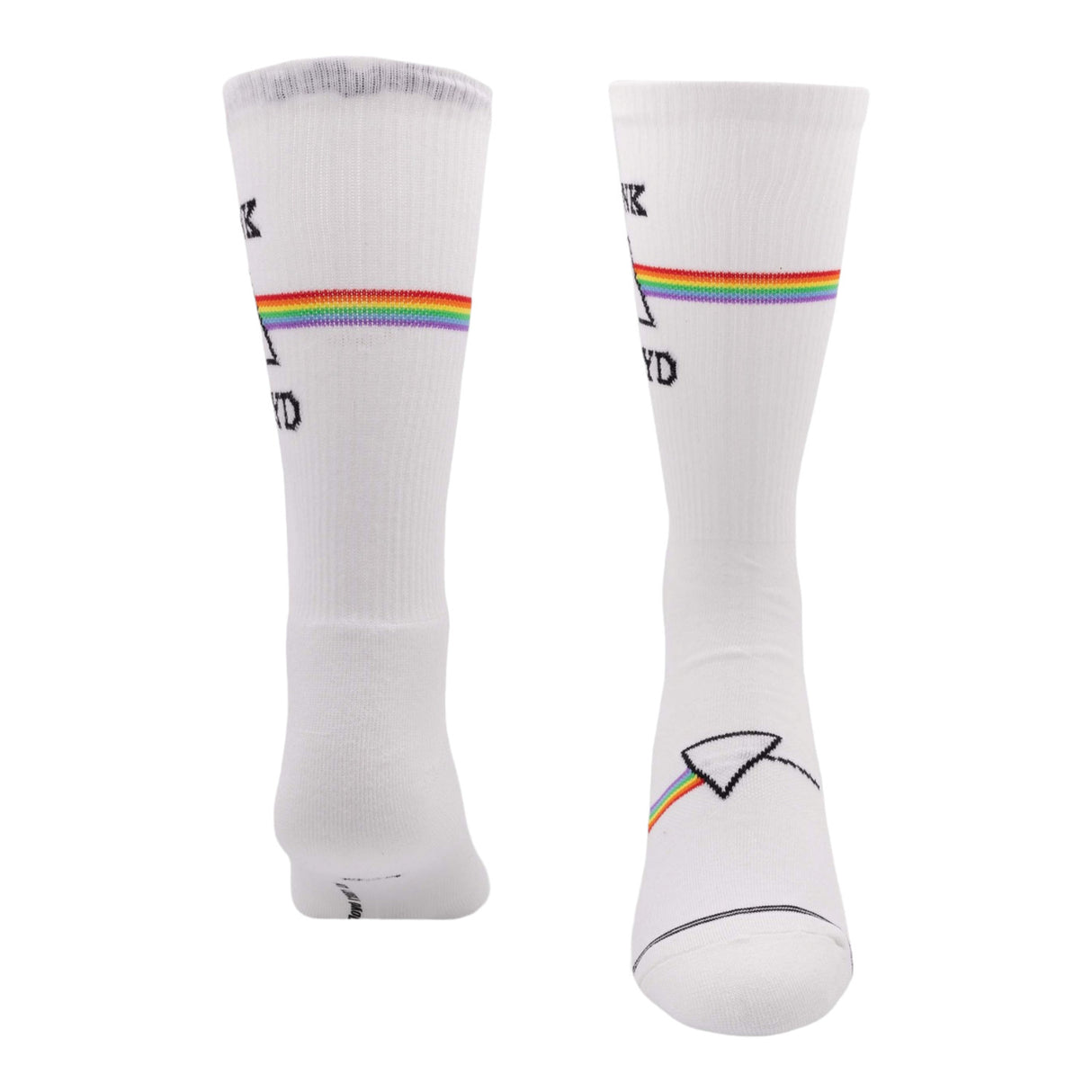 Socken Pink Floyd The Dark Side of the Moon Fanartikel weiß in 43-47 im Paar