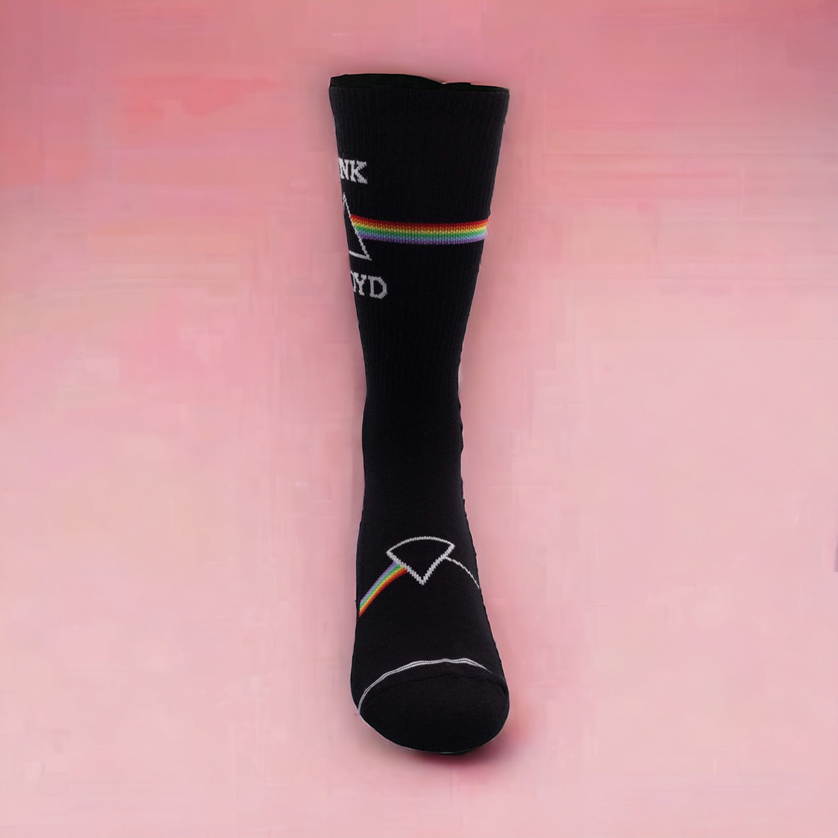 Socken Pink Floyd The Dark Side of the Moon Fanartikel schwarz in 40-46 im Paar