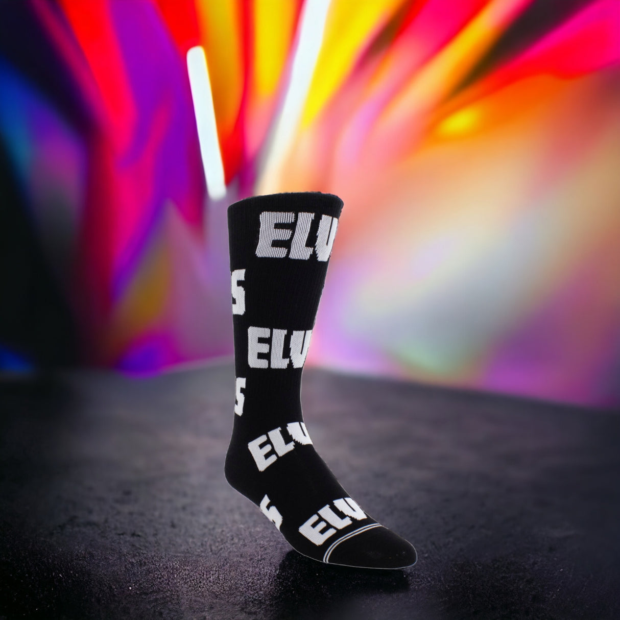 Socken Elvis Presley Fanartikel TCB Strümpfe in 40-46 (3 Paare)