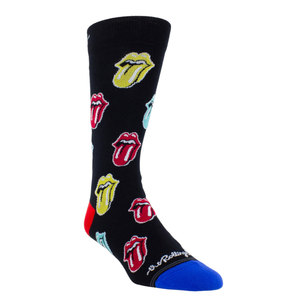 Socken The Rolling Stones Fanartikel Classic Tongue bunt in 40-46 im Paar