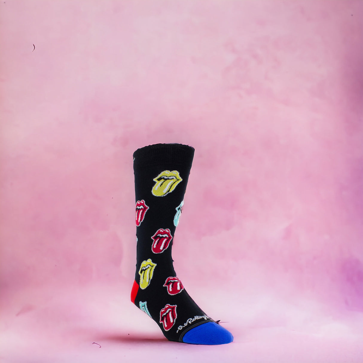 Socken The Rolling Stones Fanartikel Classic Tongue bunt in 40-46 im Paar