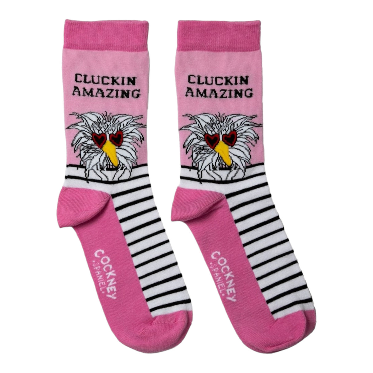 Hot Chick Socken Geburtstagsgeschenk für beste Freundin Huhn Strumpf in 37-42 (3 Paare)
