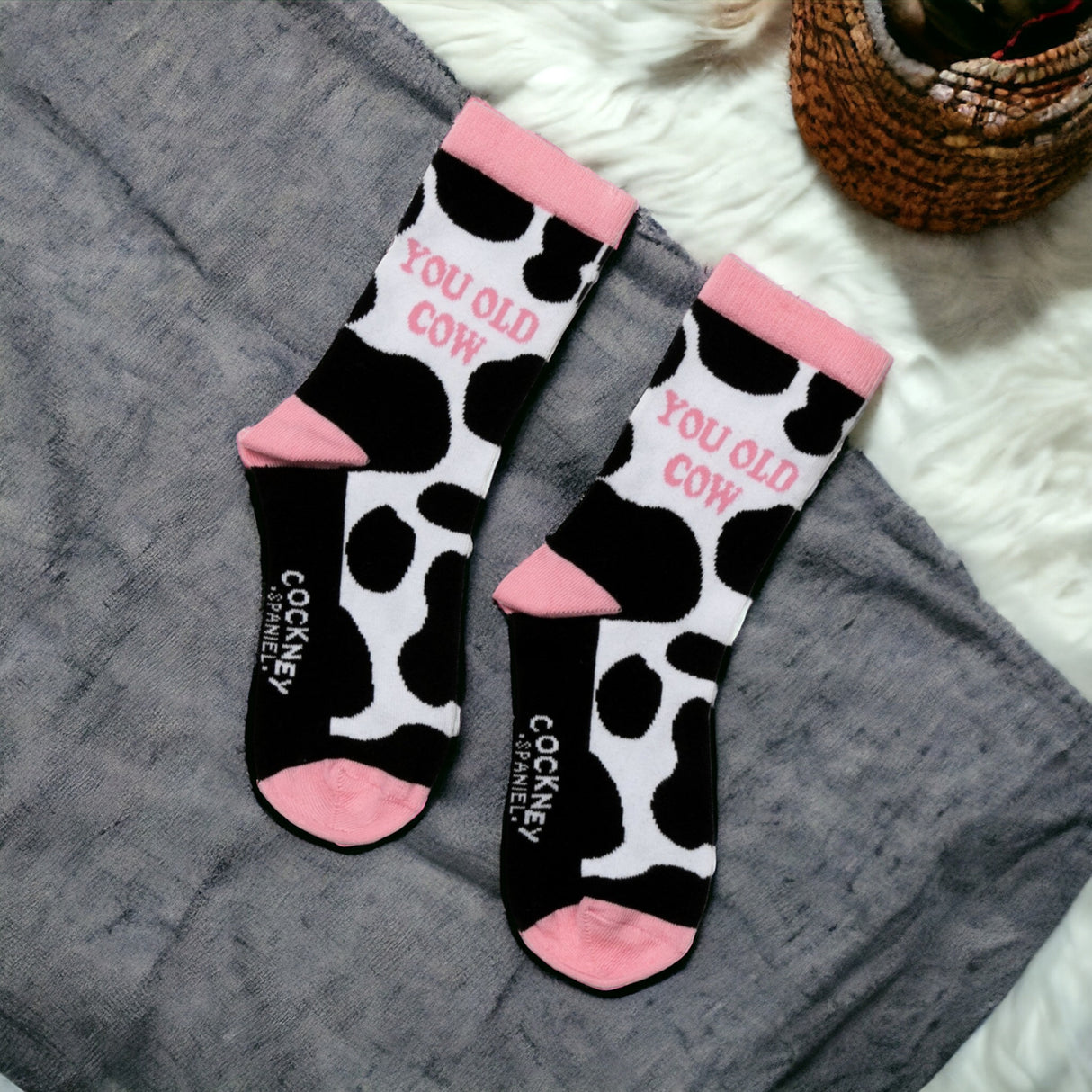 You old cow Socken Kuh-Strümpfe in 37-42 im Paar