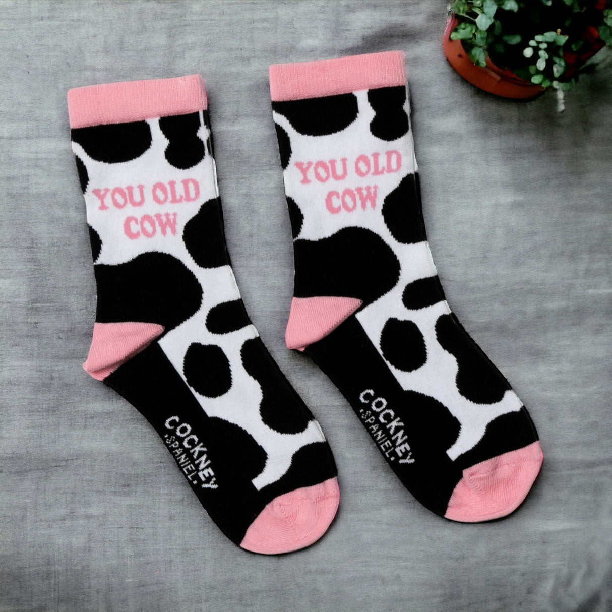 You old cow Socken Kuh-Strümpfe in 37-42 im Paar