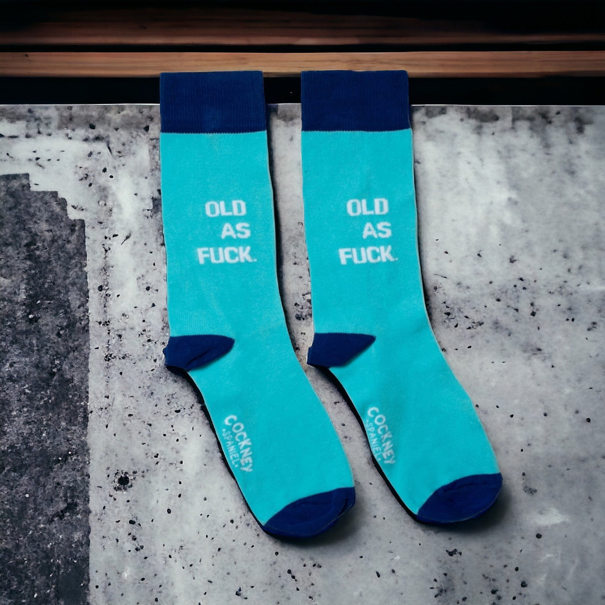 Old as fuck Socken Geschenkidee zum Geburtstag Geburtstagsstrümpfe in 39-46 im Paar