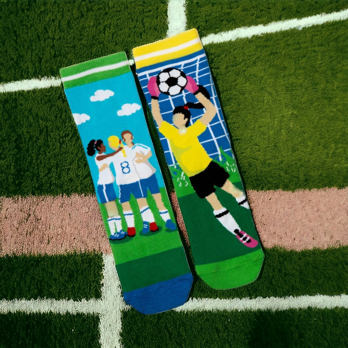 Goal Power Oddsocks Socken Frauenfußball Strumpf in 37-42 im 6er Set