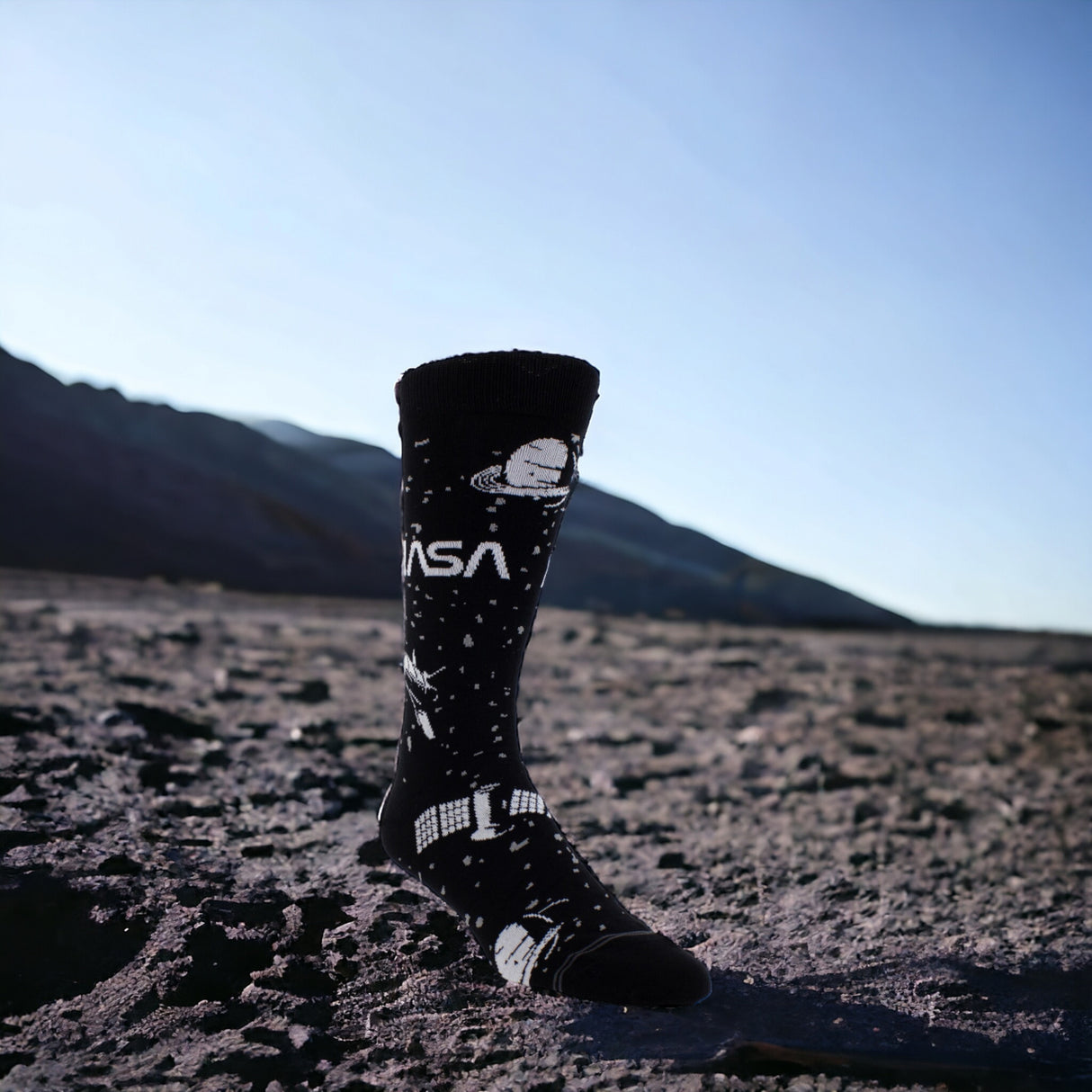 Socken NASA Fanartikel Astronauten Strümpfe in 40-46 im Paar