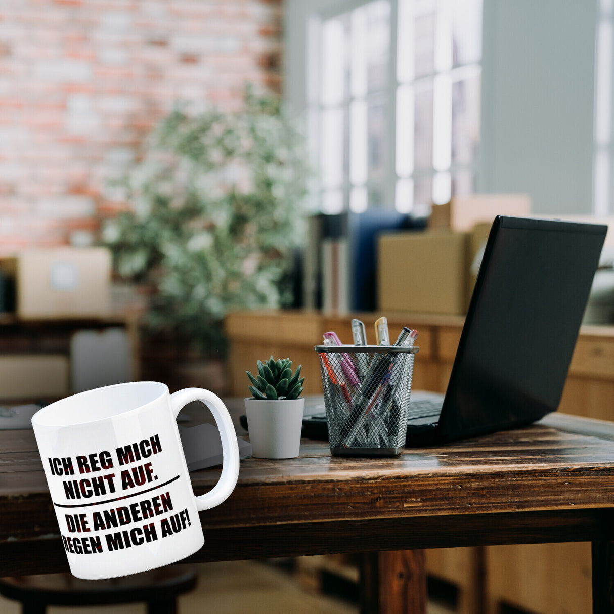 Ich reg mich nicht auf. Die anderen regen mich auf Kaffeebecher