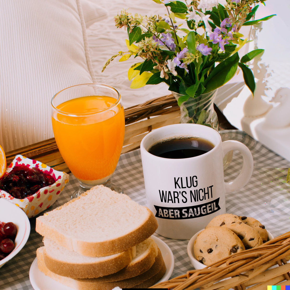 Klug war's nicht - aber saugeil Kaffeebecher