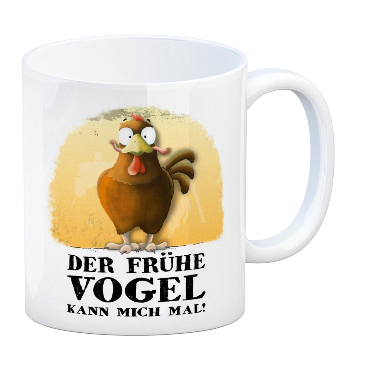 Huuraa Tazza da tè der frühe Vogel Kann Mich Mal Faultier Tazza in
