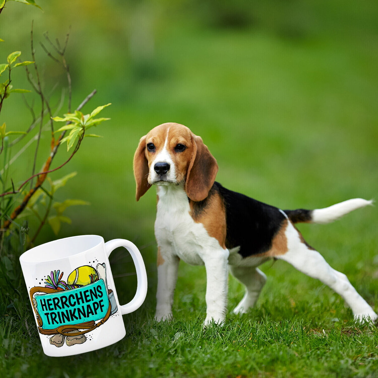 Herrchens Trinknapf Kaffeebecher