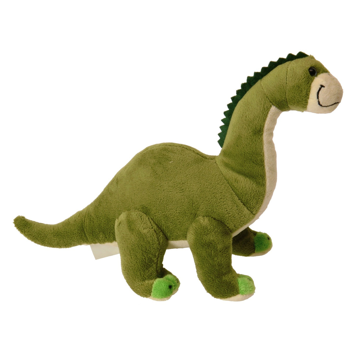 Langhals Dinosaurier Kuscheltier in hellgrün