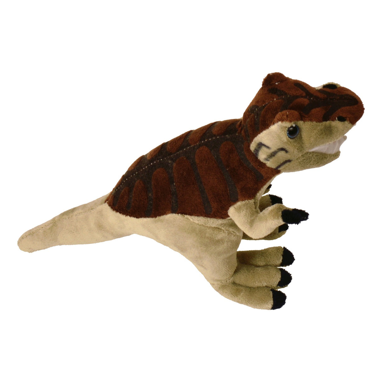 T-Rex Dinosaurier Kuscheltier in braun