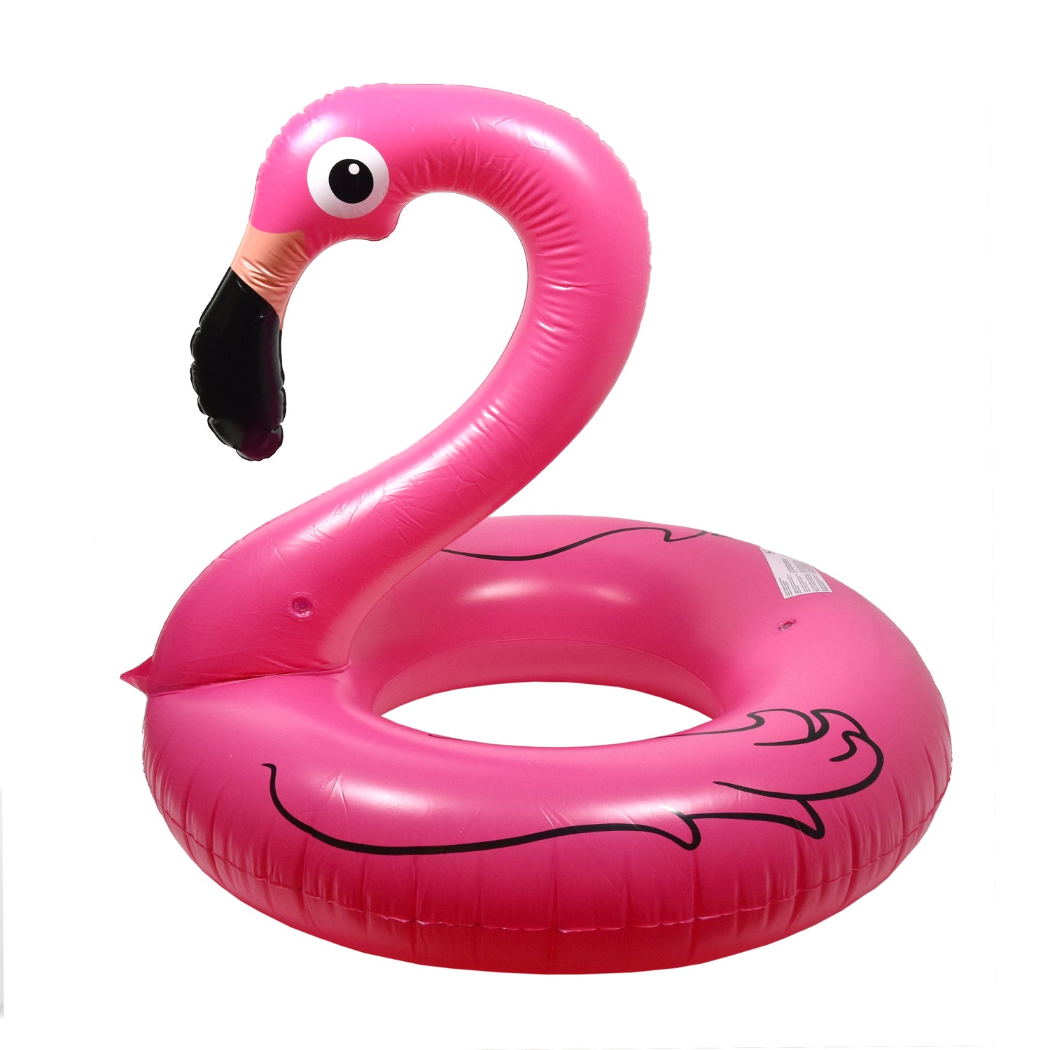 LEVLO Lustige Flamingo Kosmetiktasche | „Calm The Flock Down“ Spruch | 23,5x17 Cm | Geschenk Für Flamingo-Fans