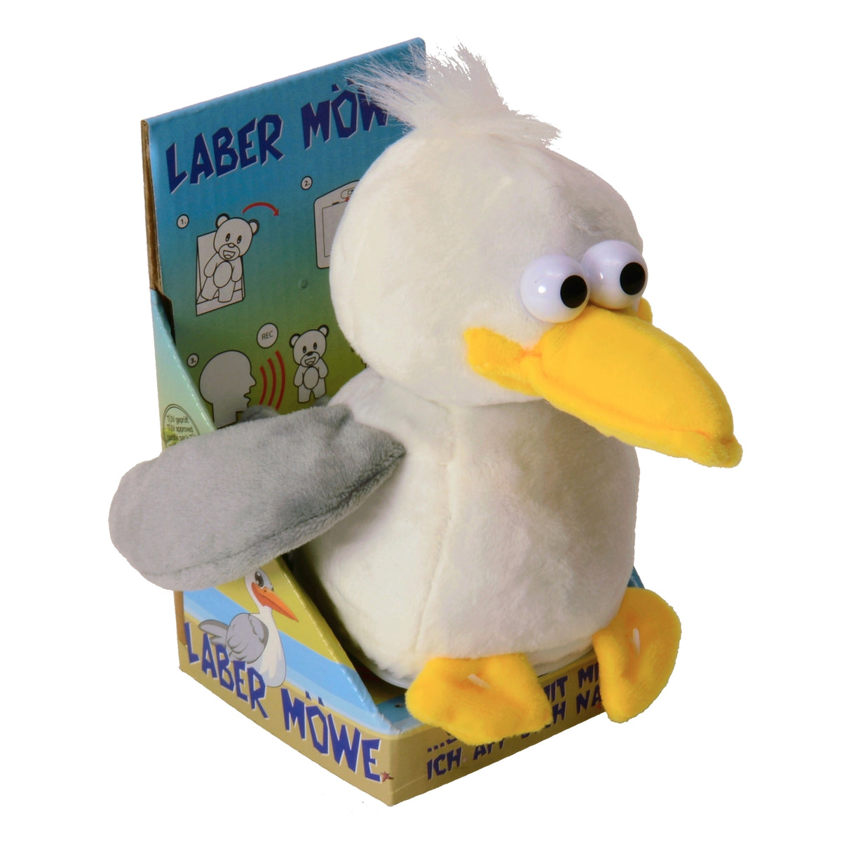 Laber Möwe Stofftier