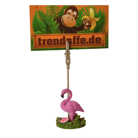 Flamingo Kartenhalter