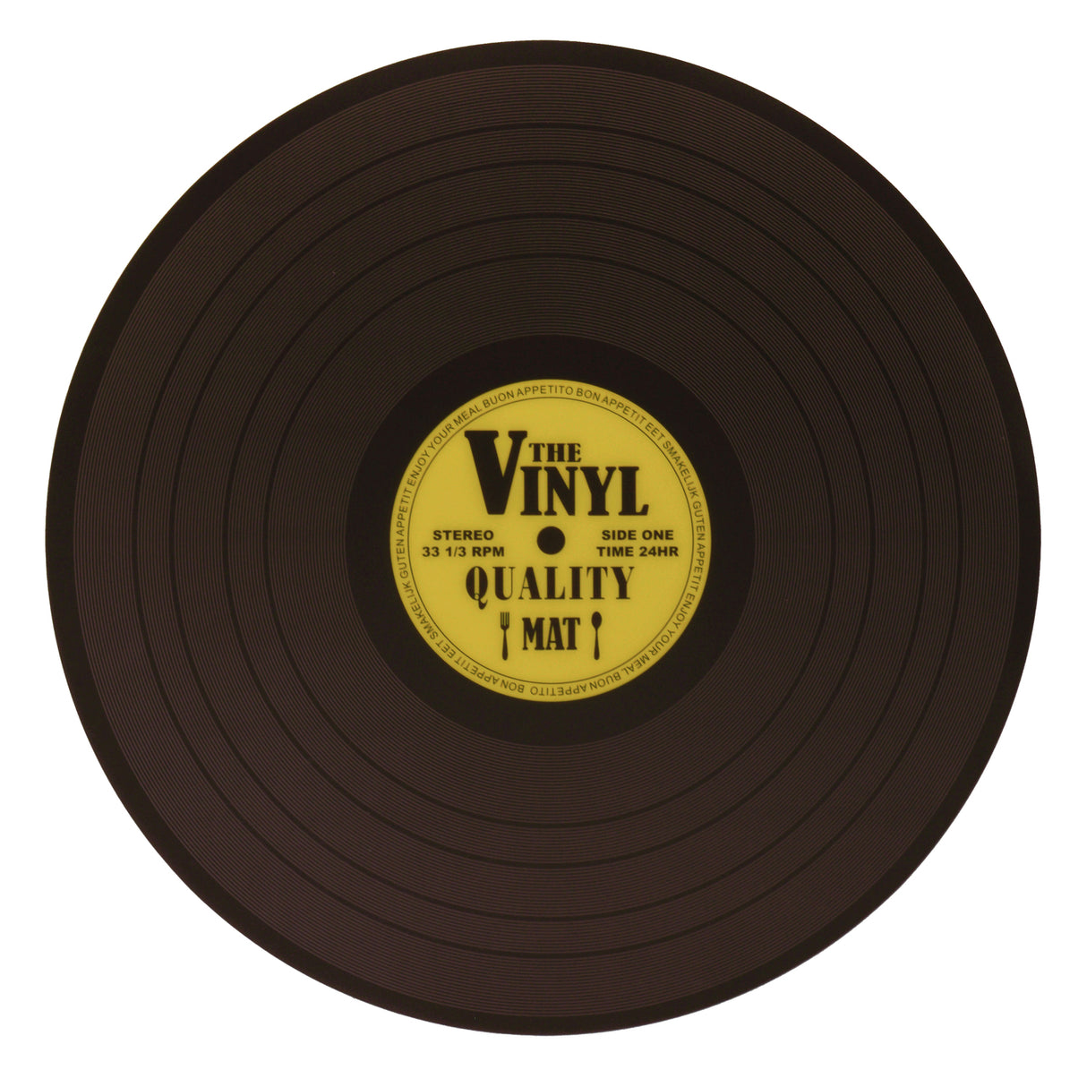 Vinyl Platzset in gelb