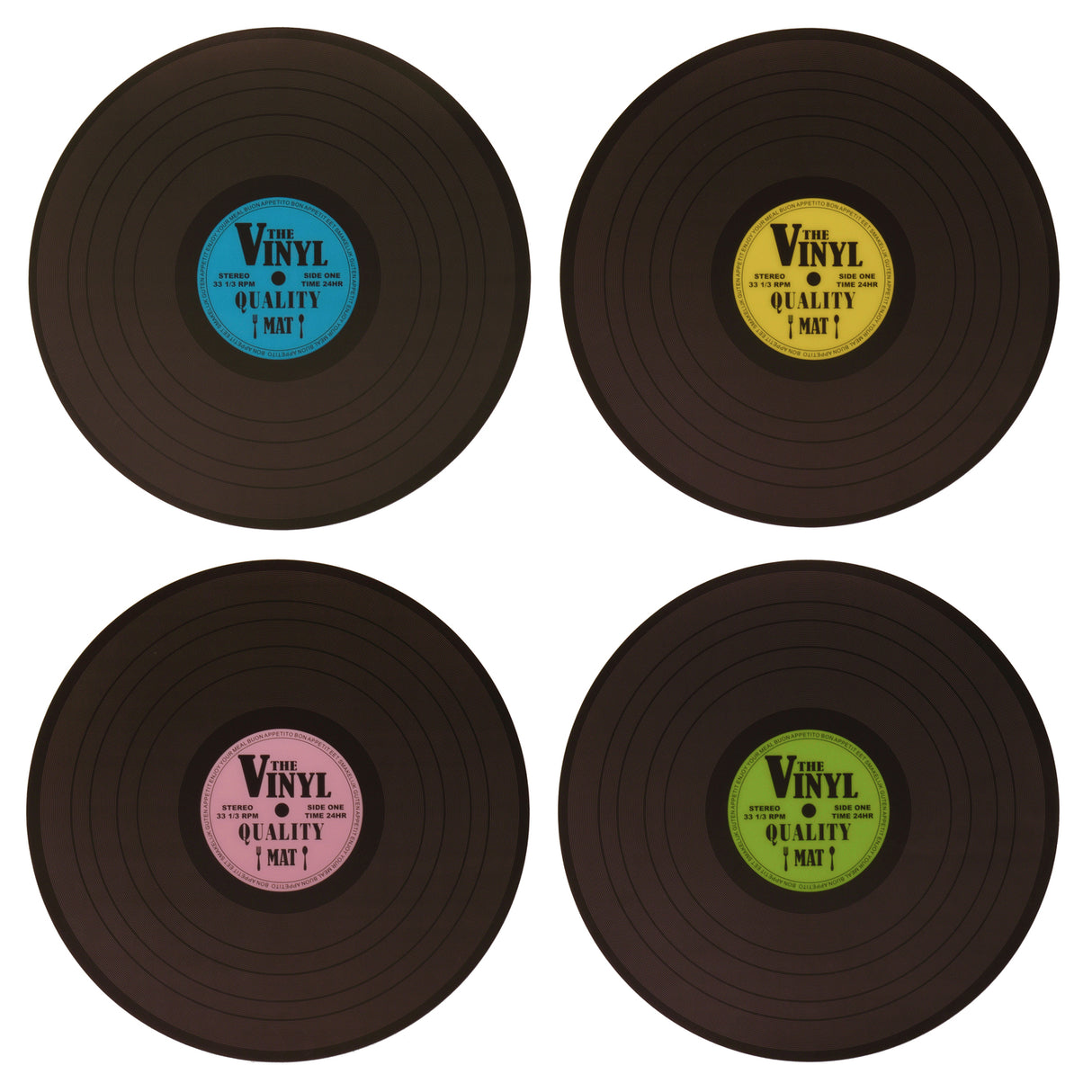 Vinyl Platzset in grün