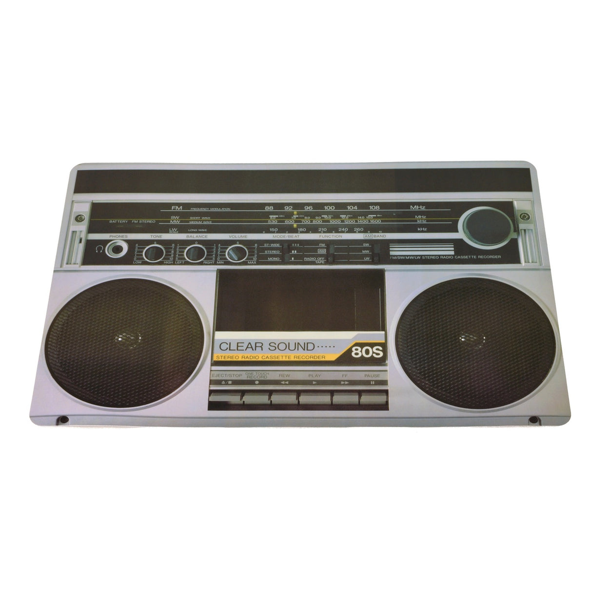 Ghettoblaster Platzset