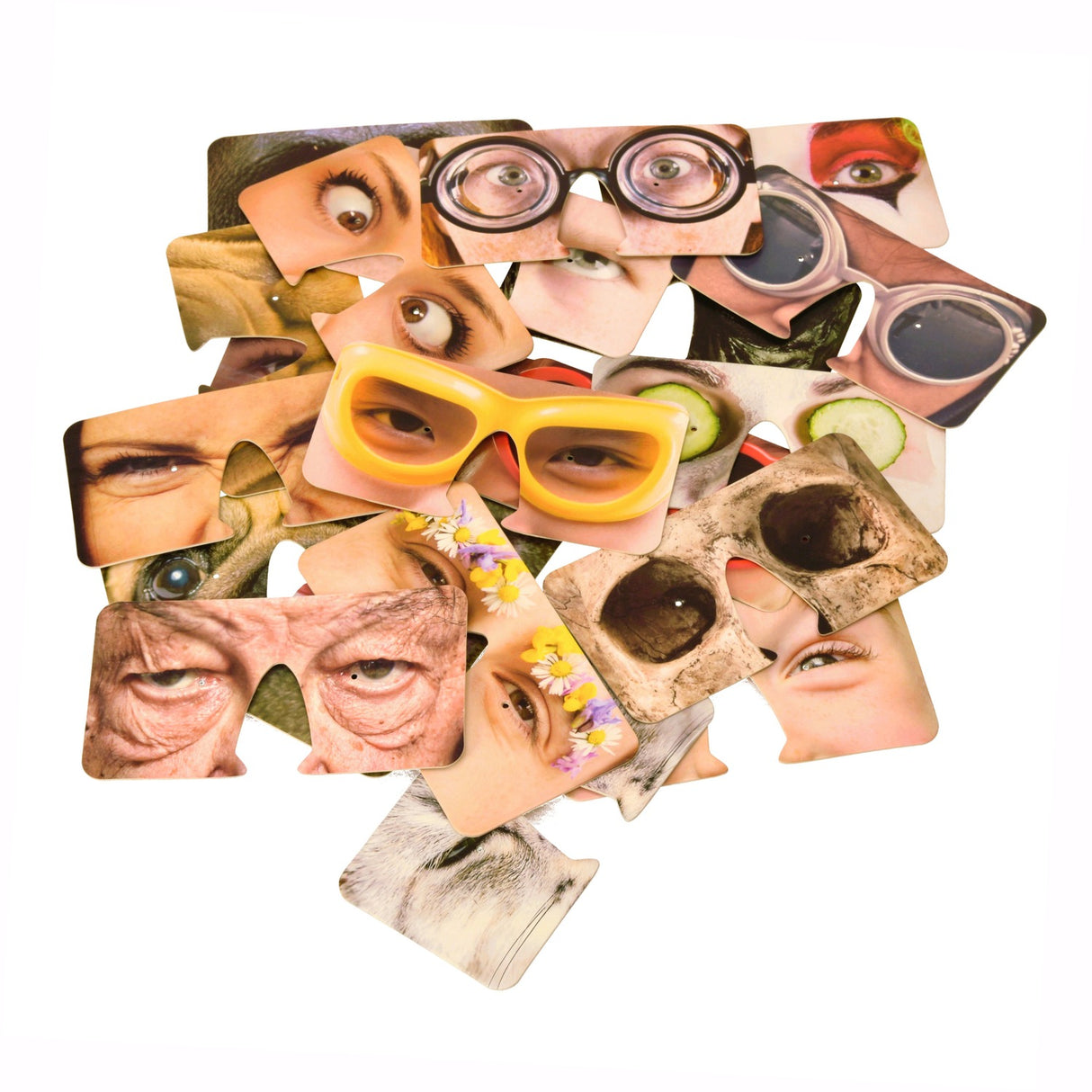Face Coaster Bierdeckel mit insgesamt 40 Motiven