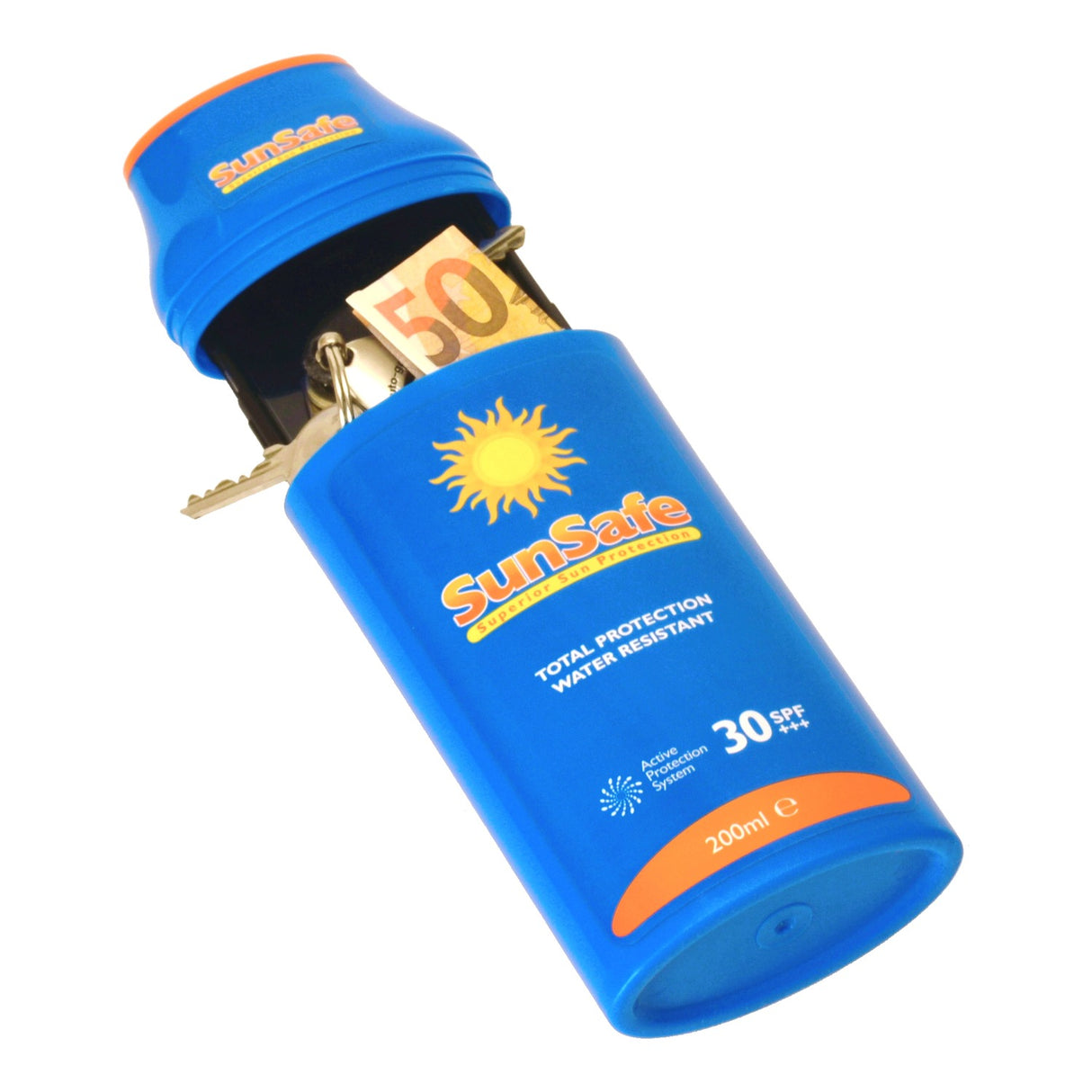 Sun Safe Sonnencreme Schlüsselversteck