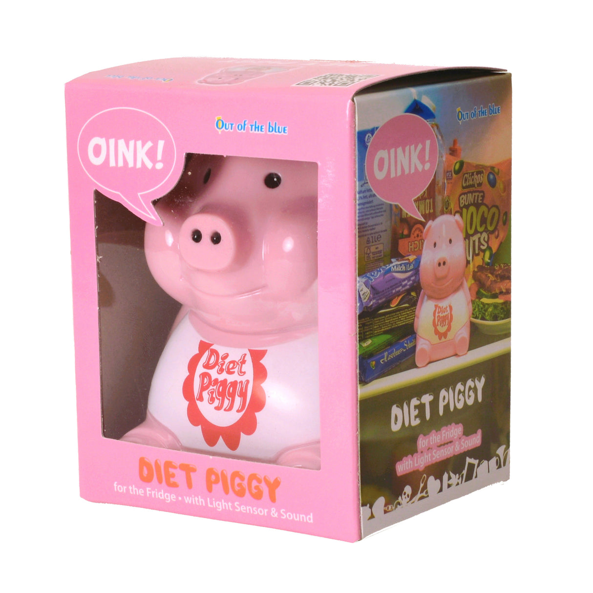 Diätschwein Scherzartikel für den Kühlschrank