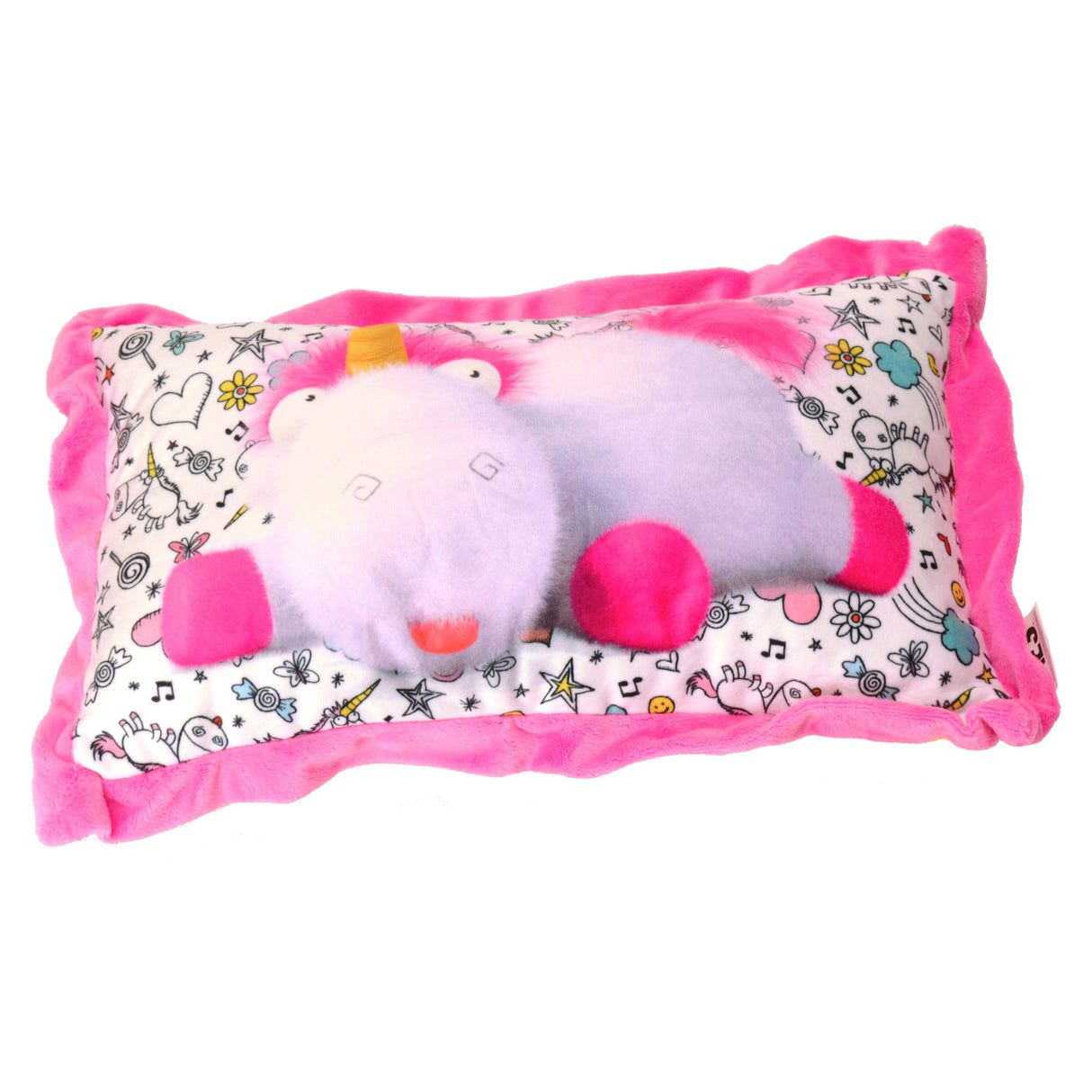 Minions Einhorn Fluffy Kissen
