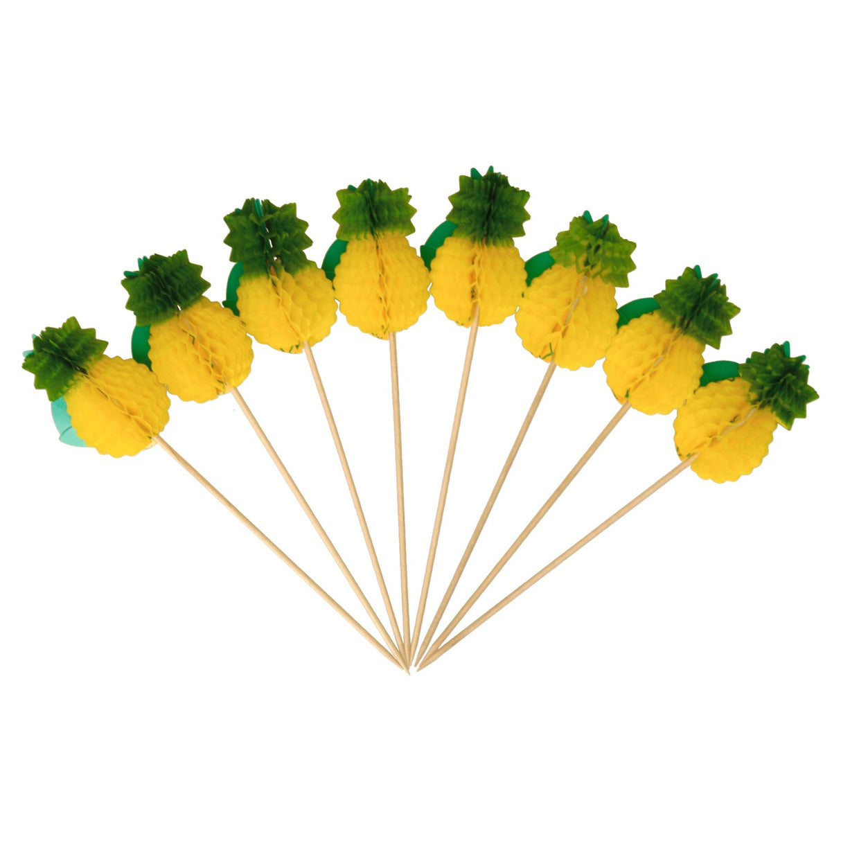 Ananas Partyspieße im 8er Set
