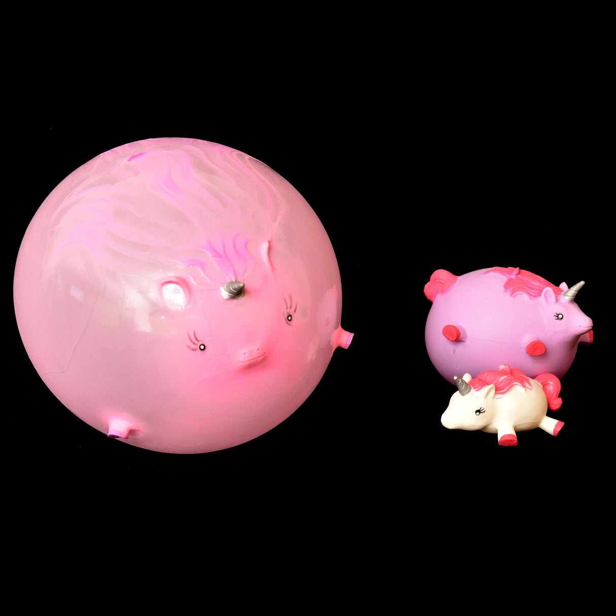 Einhorn Ballon Ball Scherzartikel in lila