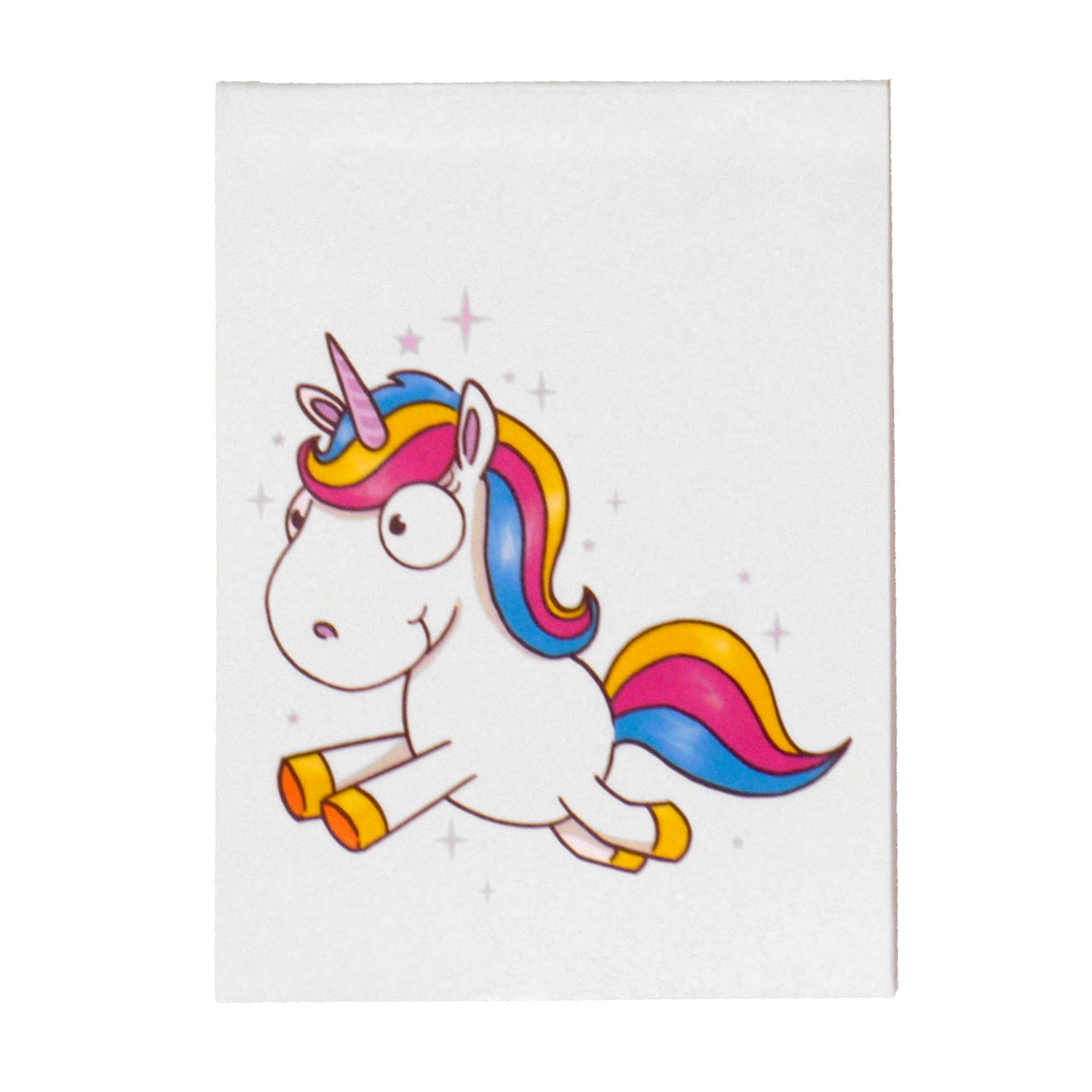 Comic-Einhorn Notizblock in A7