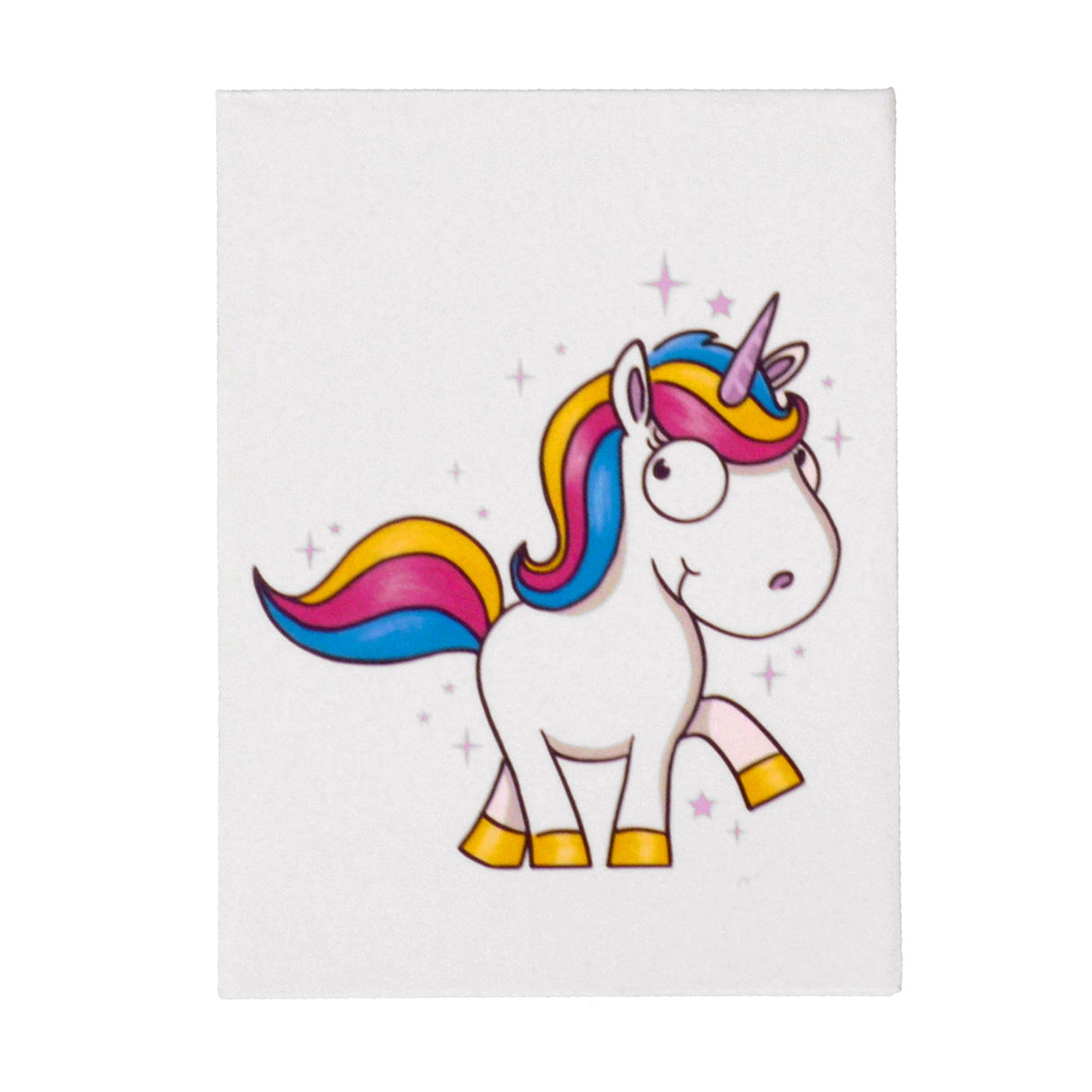 Comic-Einhorn Notizblock in A7