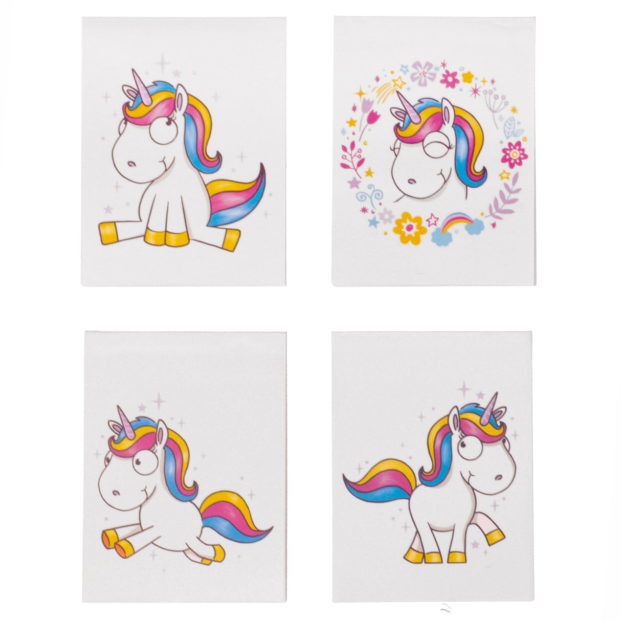 Comic-Einhorn Notizblock in A7