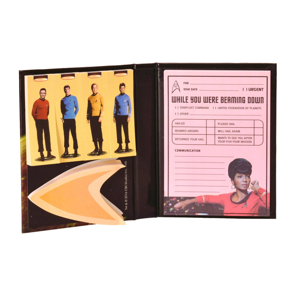 Star Trek Charaktere Haftnotizbuch