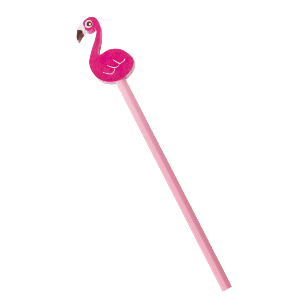 Flamingo Bleistift mit Radiergummi