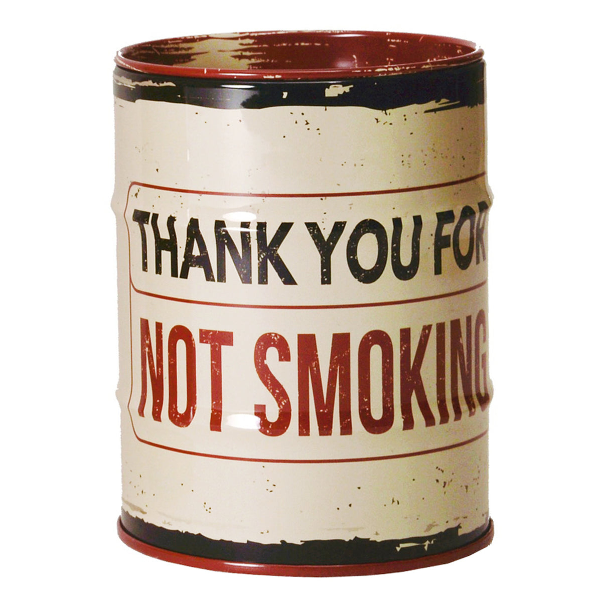 Ölfass - Thank you for not smoking Aschenbecher